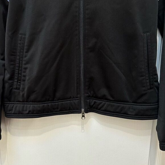 Puma Track Jacket Black with Blue and White Side Stripes Size XL - Picture 4 of 6